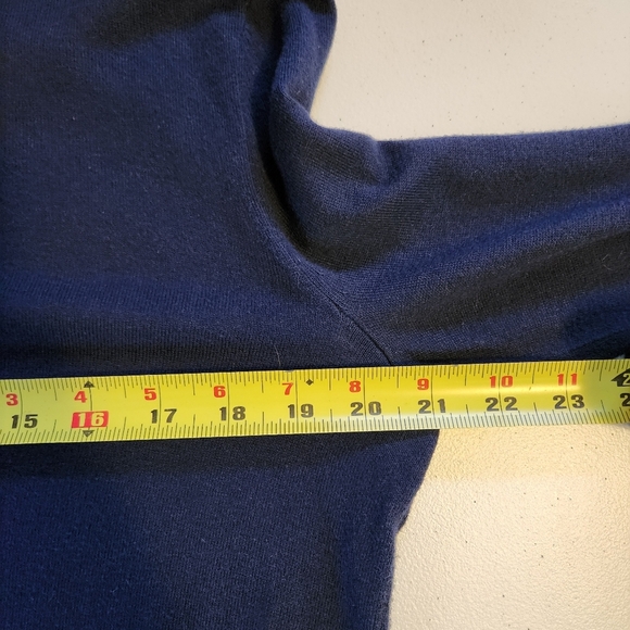 Rag & Bone Mens Blue Crew Neck Long Sleeve Sweater Classic Preppy Academia Small - Picture 5 of 6